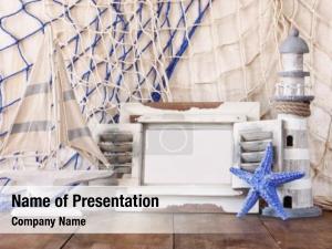Marine Lifestyle Decoration PowerPoint Template
