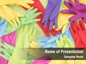 Rubber Gloves PowerPoint Template