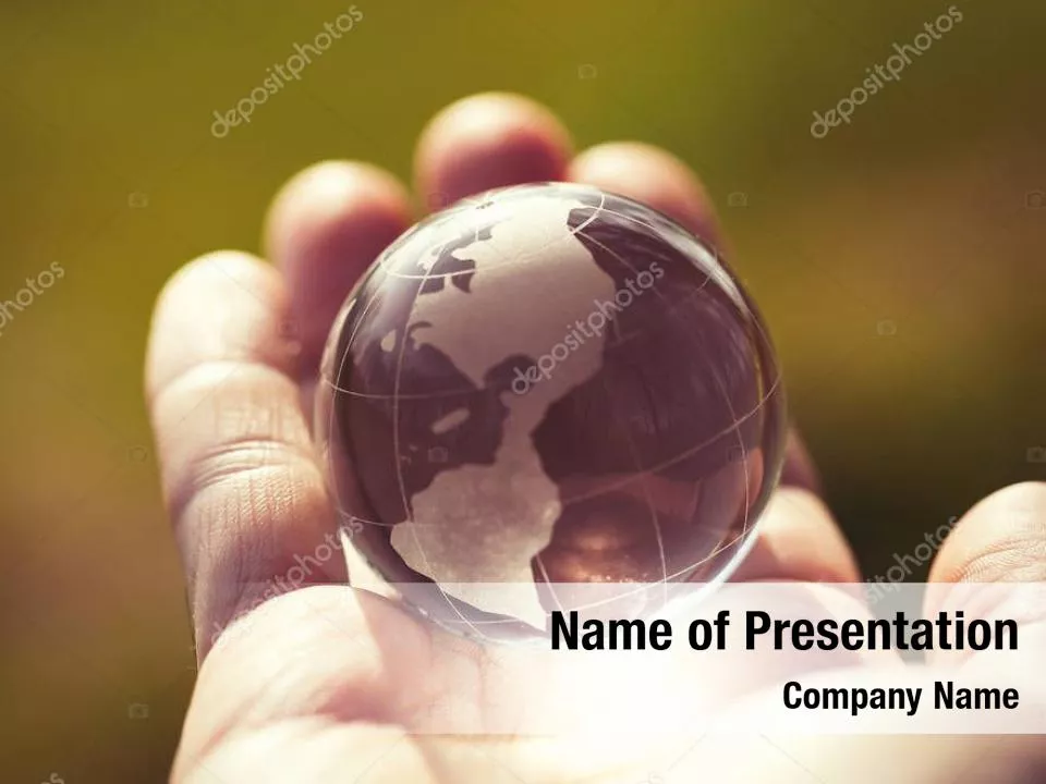 Globe Transparent Model