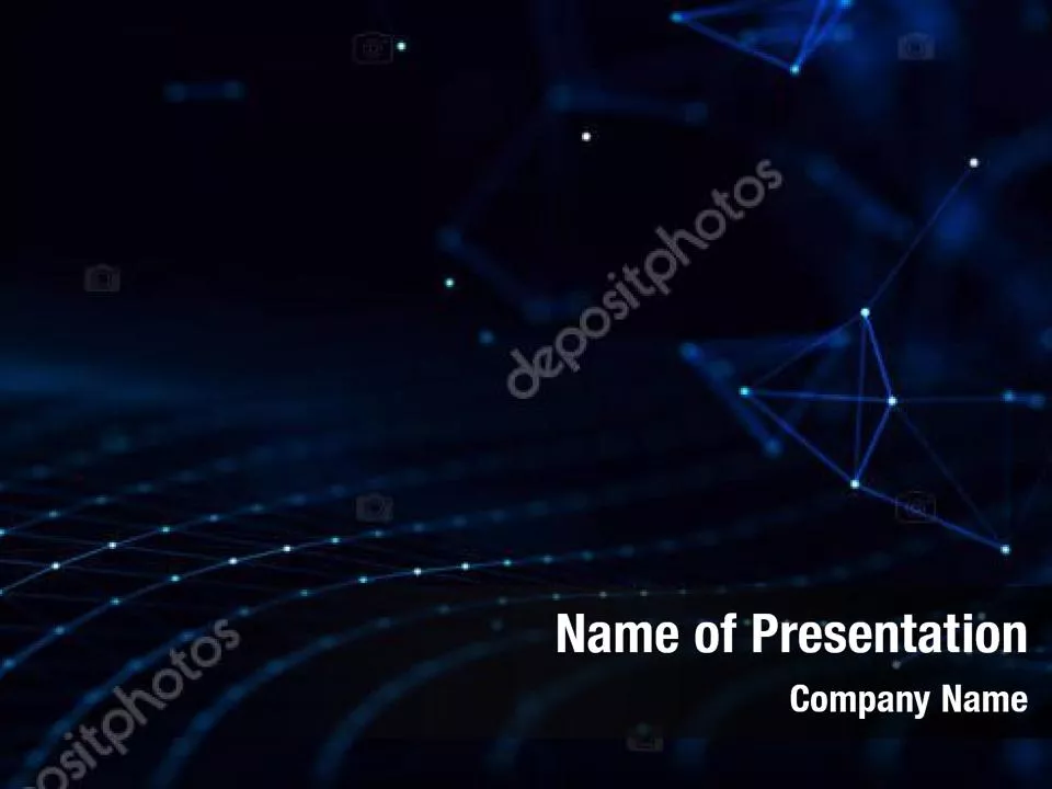 Abstract Dark Colored Digital