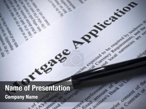 Mortgage Statement PowerPoint Template
