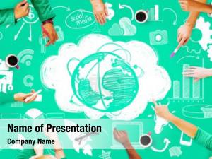 Global Communication PowerPoint Template