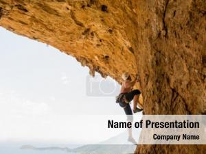 Climbing Up PowerPoint Template
