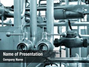 Industrial Pipelines PowerPoint Template