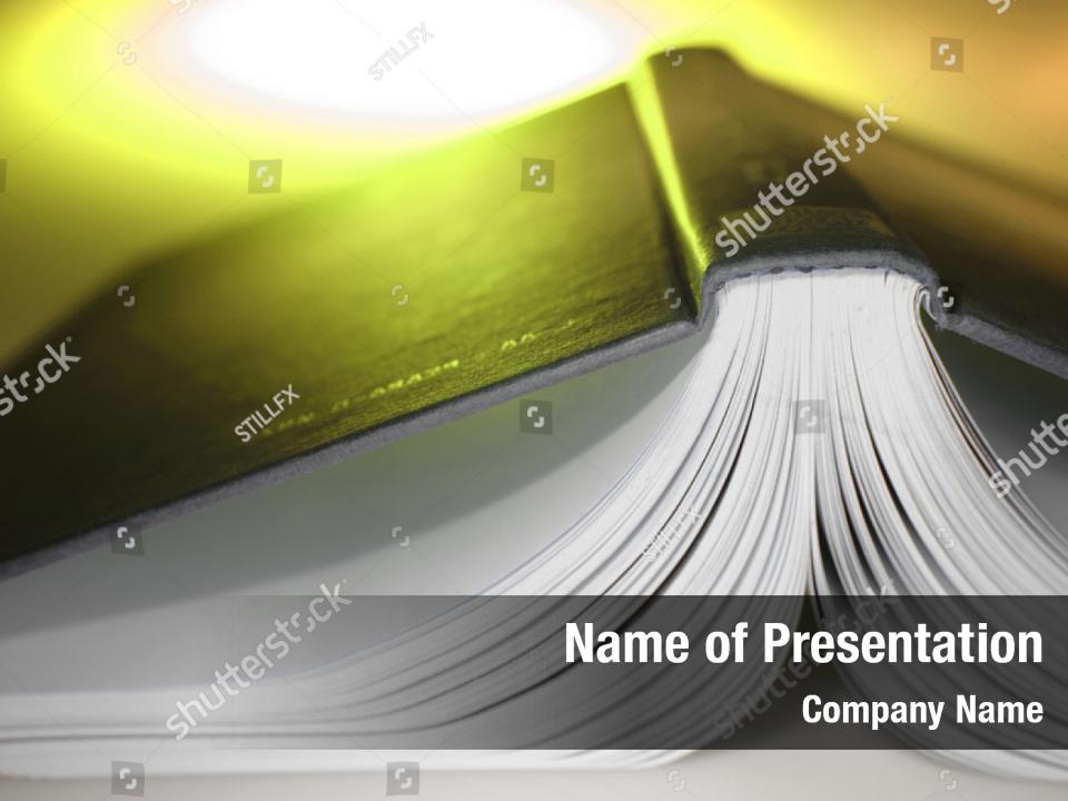 Book PowerPoint Template Book PowerPoint Background