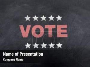 Symbols Of USA Elections PowerPoint Template