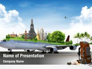 Airplane Travel Concept