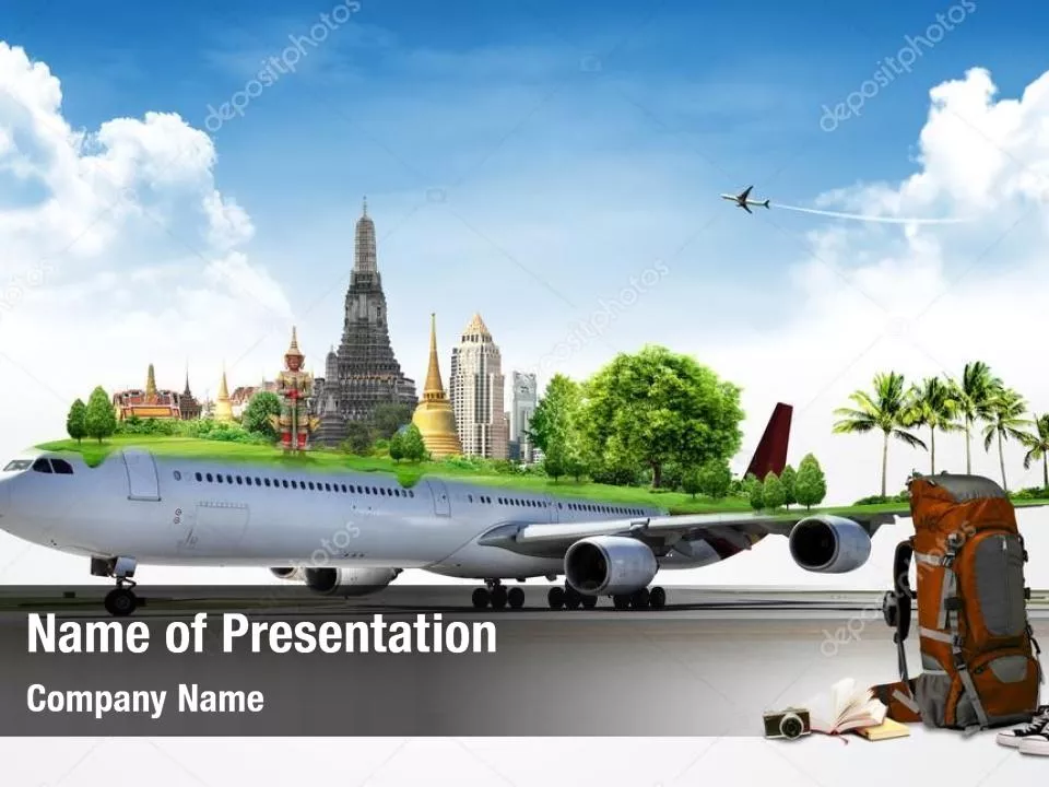 Airplane Travel Concept