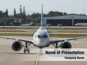 Air Liner PowerPoint Template