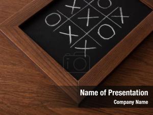 Tic tac toe PowerPoint Template