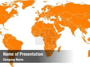 Orange World PowerPoint Template