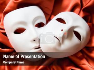 Theatrical Masks PowerPoint Template