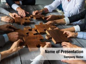 Teamwork Organization PowerPoint Template
