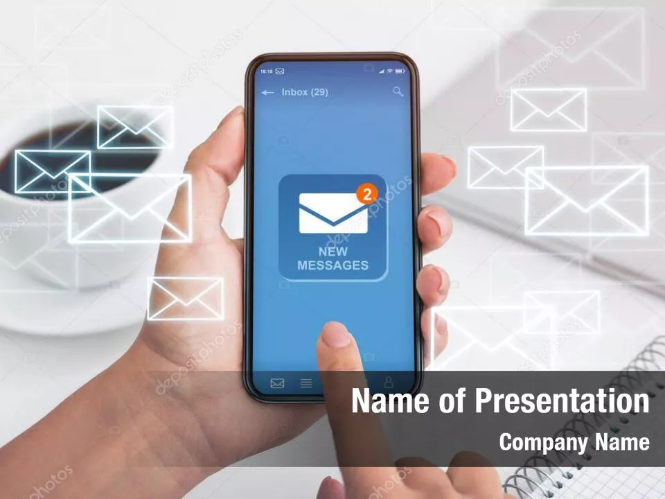 Email Icon on Smartphone