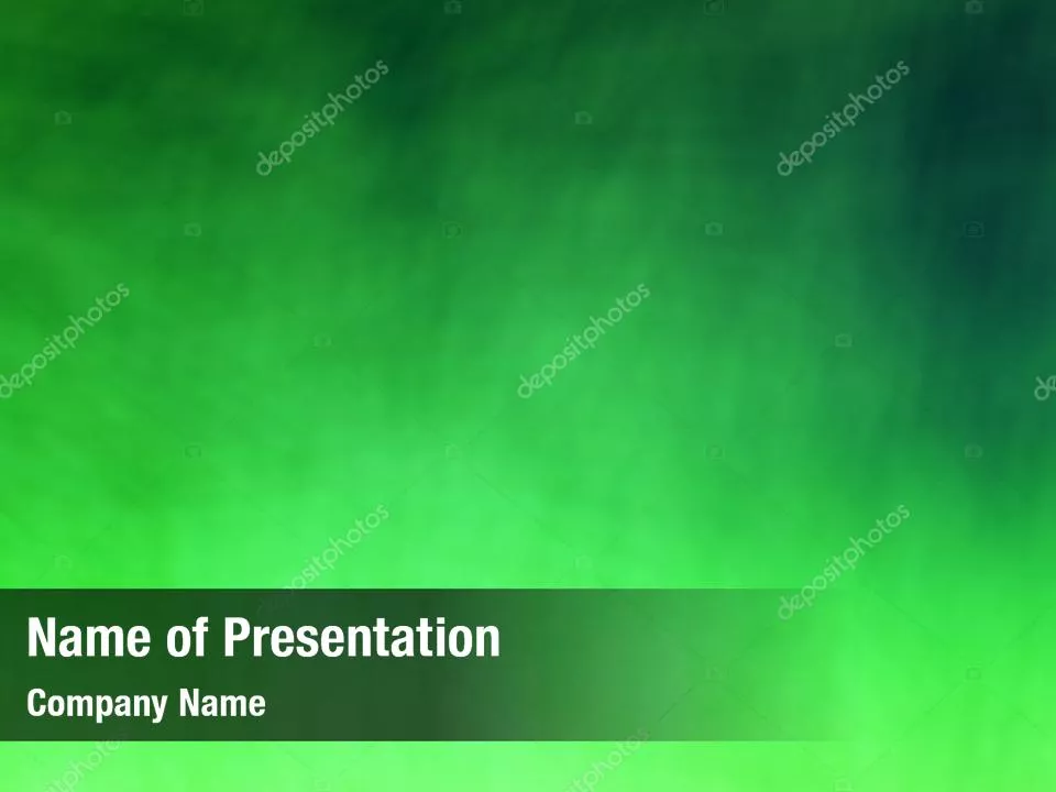 Green Abstract Theme