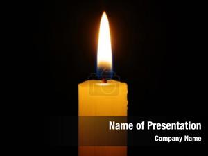 Candle Light PowerPoint Template