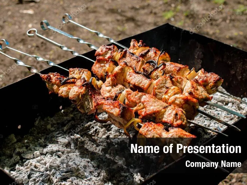 BBQ Picnic Illustration