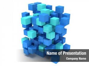 Cubic Structure PowerPoint Template