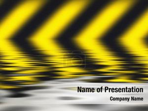 Stripy Waves PowerPoint Template