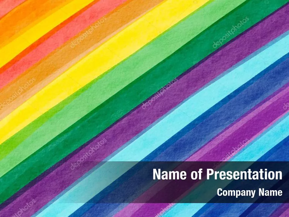 Colorful Diagonal Stripes