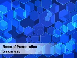 Hexagonal Bokeh PowerPoint Template