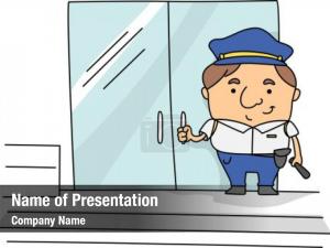 Security Guard Illustration