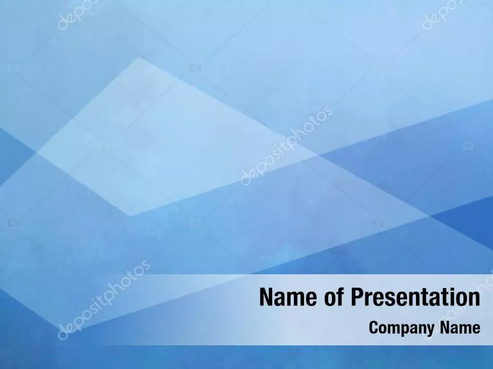 Transparent Blue Triangles