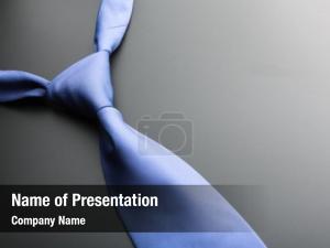 Blue Tie PowerPoint Template