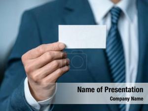 Business Card Style PowerPoint Template