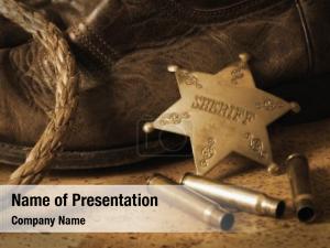 Sheriff PowerPoint Template