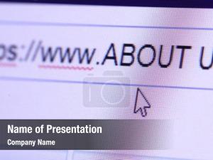 Site Address PowerPoint Template