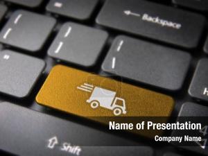 Cargo Delivery Service PowerPoint Template