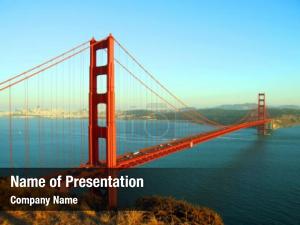 City Bridge Free PowerPoint Template