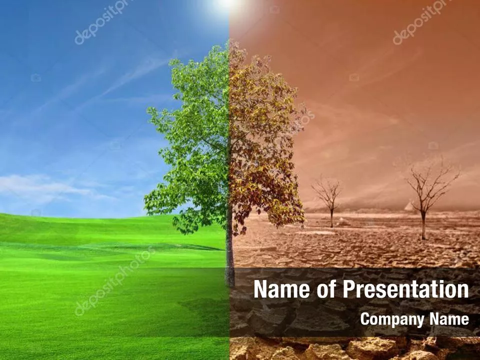 Half Green and Brown Environment