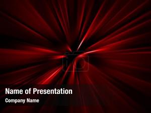 Red Abstract PowerPoint Template