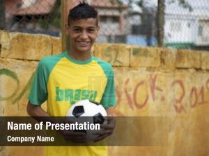 Brazilian Teen PowerPoint Template