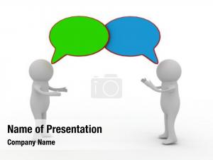 Speaking Bubbles PowerPoint Template