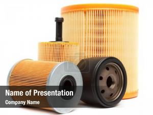 Oil Filters PowerPoint Template