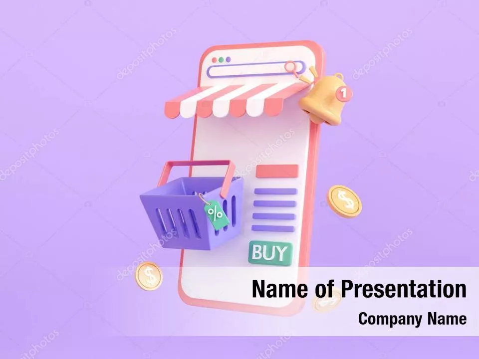 Online Commerce Flat Design Concept