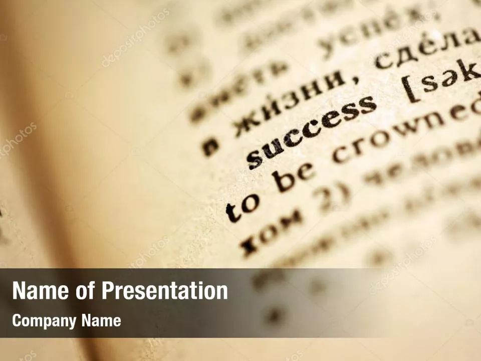 Definition of Success