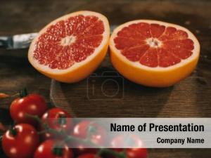 Grapefruit PowerPoint Template