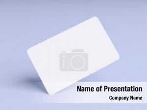 Plastic Card PowerPoint Template