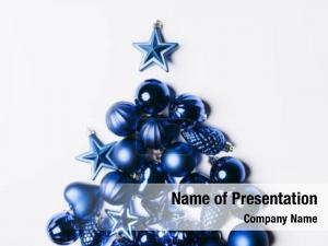 Blue Christmas PowerPoint Template