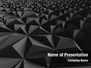 Abstract Triangle Mesh PowerPoint Template