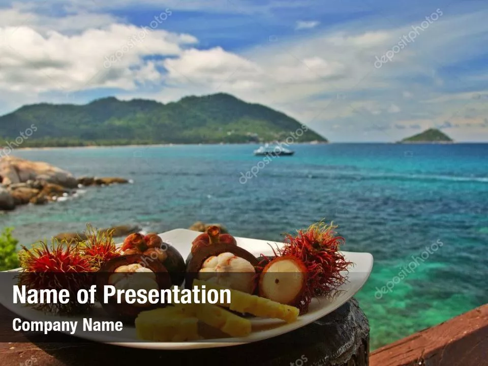 Exotic Fruits On Exotic Resort