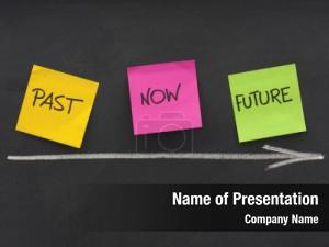 Past, time concept present, future PowerPoint Template