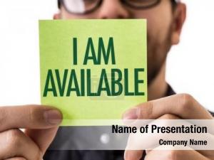 Available Time PowerPoint Template