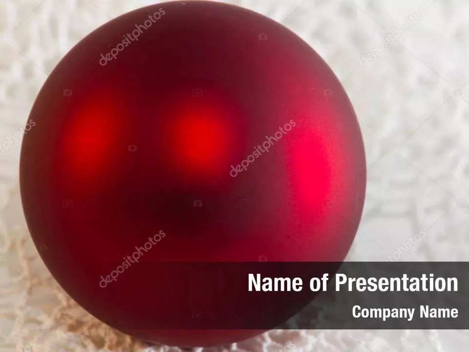 Red Ball Of White