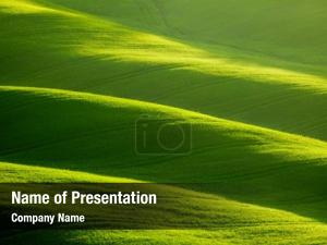 Green Hills PowerPoint Template
