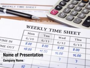 Time Tracking Sheet